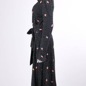 dvf polka dot dress